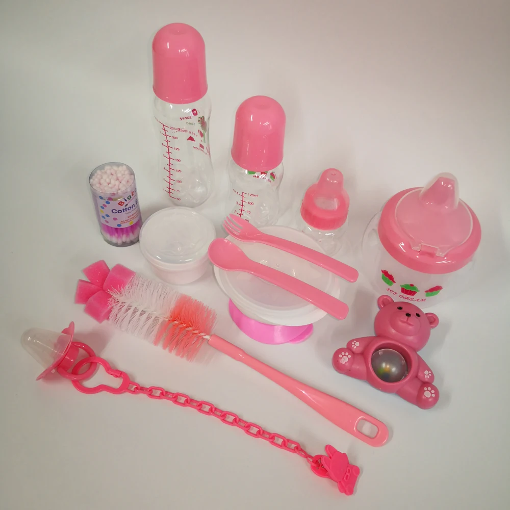 Hot Sale Africa Market PC Material Bottle High Quality Feeding Bottles Gift Set Big Baby Bank For Africa Market