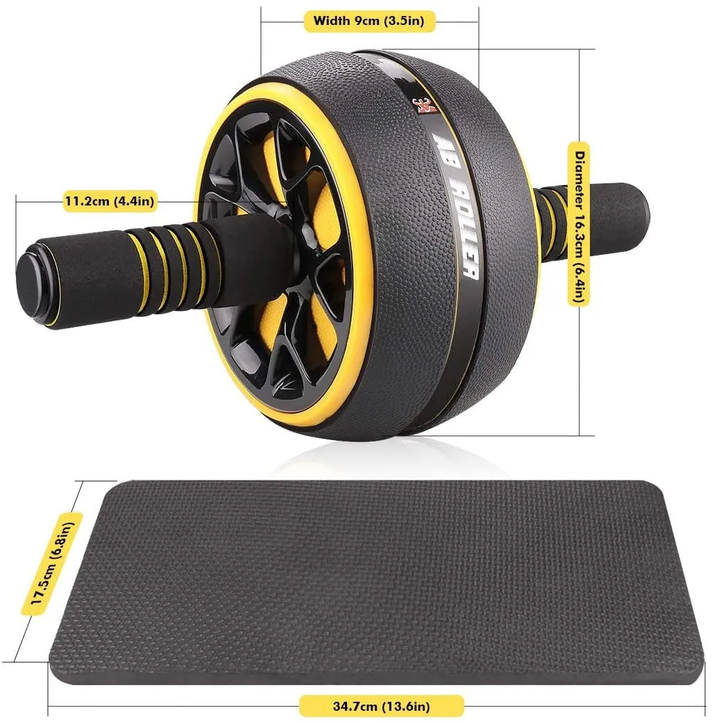Ab Wheel Rollers Kit Exercise Wheel Core Strength Training Abdominal Roller