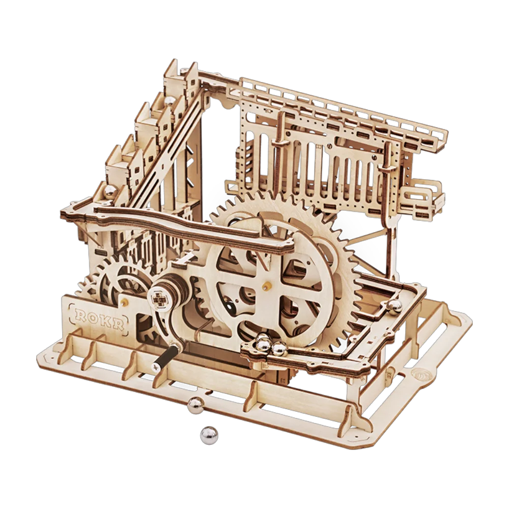 Robotime LG502 Cog Coaster Wood Model Kit Toys Games 3D DIY Puzzle for Dropshipping