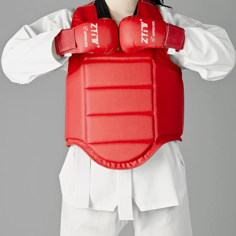 Wholesale high quality martial arts karate chest gloves protective equipment karate protective gear equipment sets