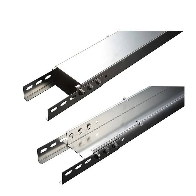 Powder Coated slotted steel cable trunking size,cable trunking price