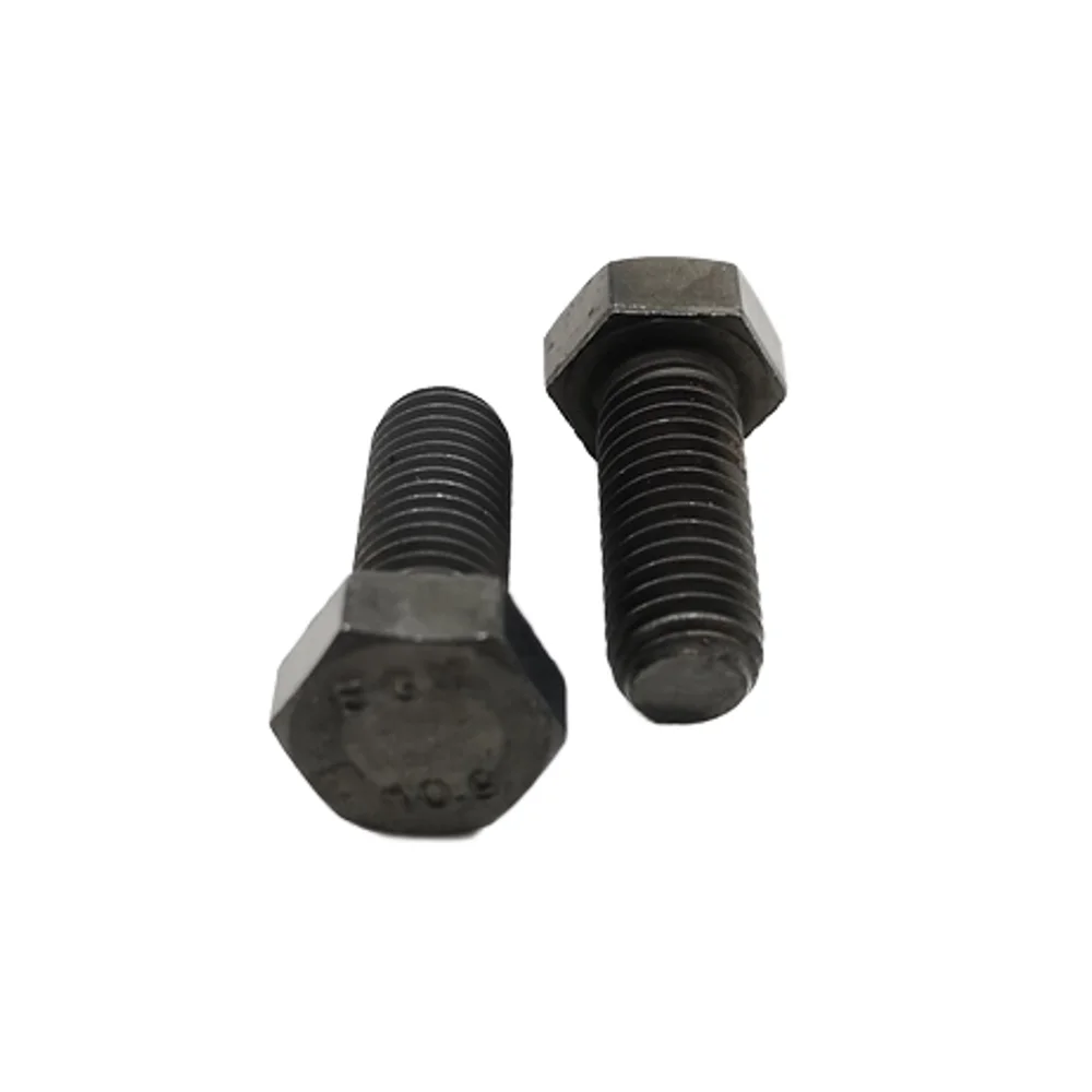 M3-M100 Alloy Steel Hex Bolt Grade10.9 Black Oxide Fully Threaded ISO4017 Screw