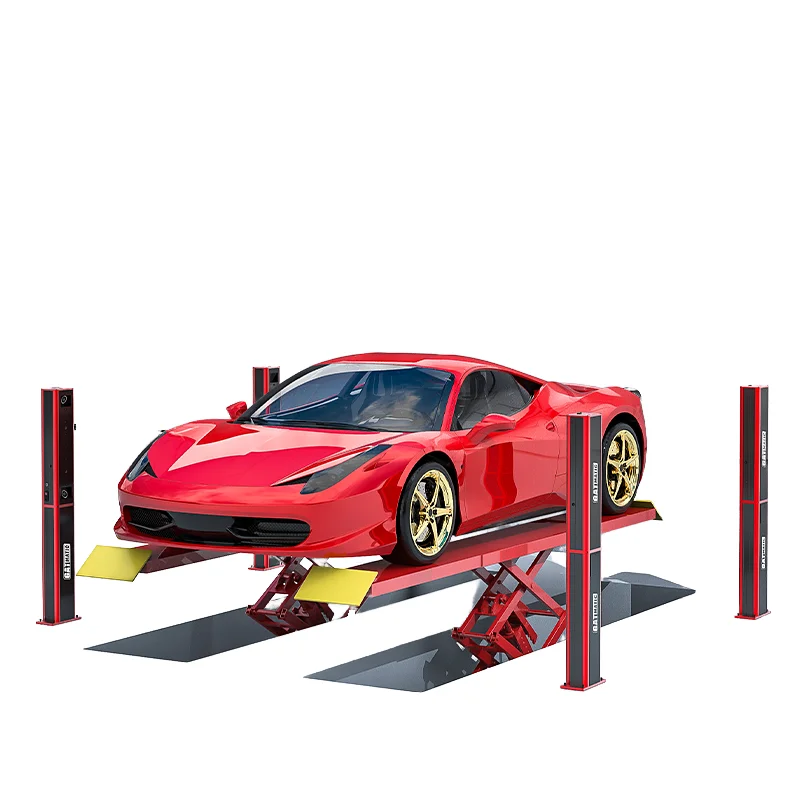 GATMATIC Fully Automatic Four Wheel Aligner Wireless Touchless Auto Equipment for Wheel Alignment