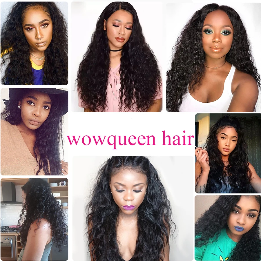 Peruvian hair bundles with closure water wave cuticle aligned virgin hair products for black women aliexpress online shopping