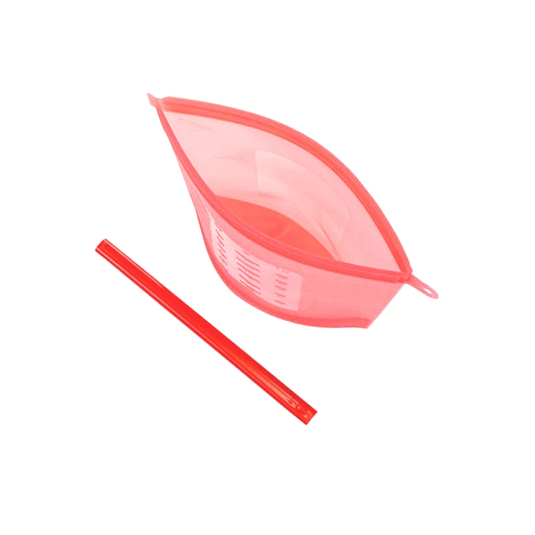 High quality wholesale reusable storage sealed food bags Silicone leak proof vacuum bags