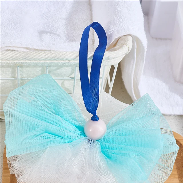 Bubble ball PE net for body cleansing mesh for bath E16