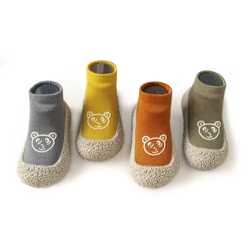 Comfortable High Quality Cute Pattern Supports Customization Toddler Sock Shoes for Boy and Girl Newborn Footwear Baby