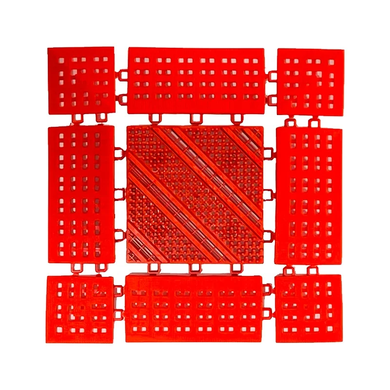 Modern Design Anti-Slip Outdoor Entrance Mat Clean Power EVA Interlocking Doormat Clean Power Vinyl Flooring Scrap Mall Decking