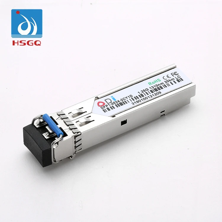  Модуль приемопередатчика DDM 1 25G SFP 1310nm 20km HSGQ