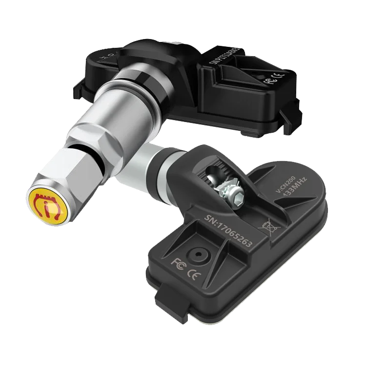 Tire pressure monitor Tire pressure built-in solar wireless universal high-precision vehicle  detector