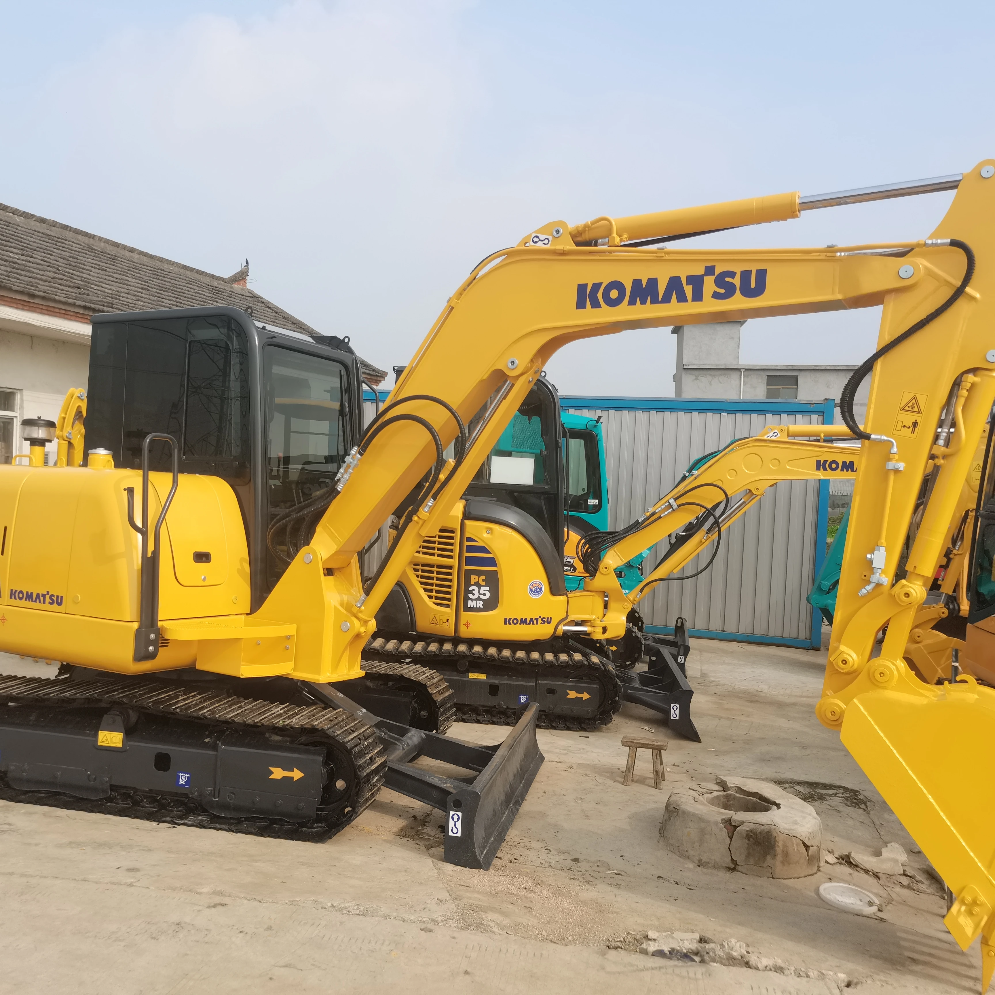 Hot Sale Used Komatsu 56-7 Excavator Original Japan Second-hand Hydraulic Construction Machine