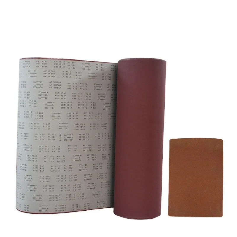 WX713 - 2 Waterproof Abrasive Sandpaper Emery Cloth Roll With Best Performance - Cost Ratio