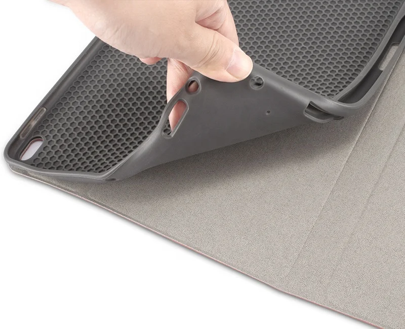 Tablet Case For ipad Pro 11 inch 2018 with Pen holder Luxury PU + PVC Cover Smart Bracket Case For ipad pro 11 Case