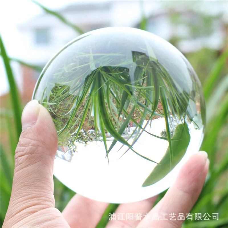 Best quality Healing Sphere Photography Props Ball Gifts clear K9 glass crystal ball Sphere