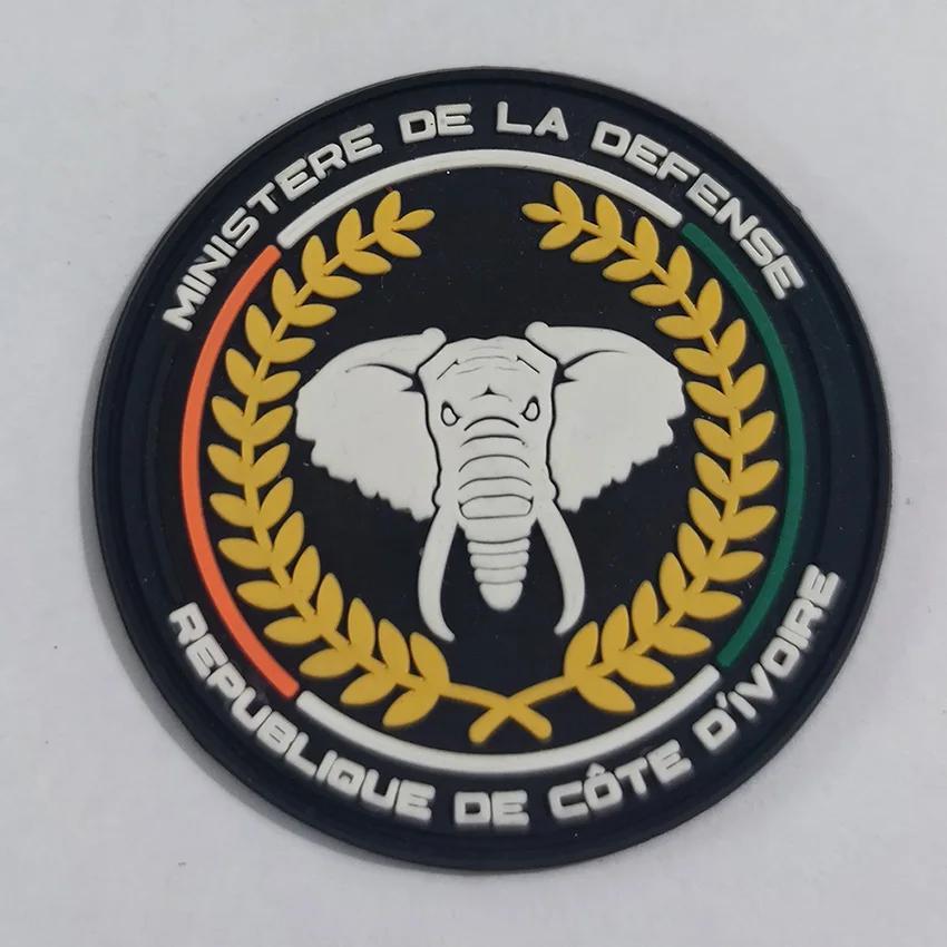 Low MOQ Soft Hoody 3D Custom Rubber PVC Patch For Clothing Hat