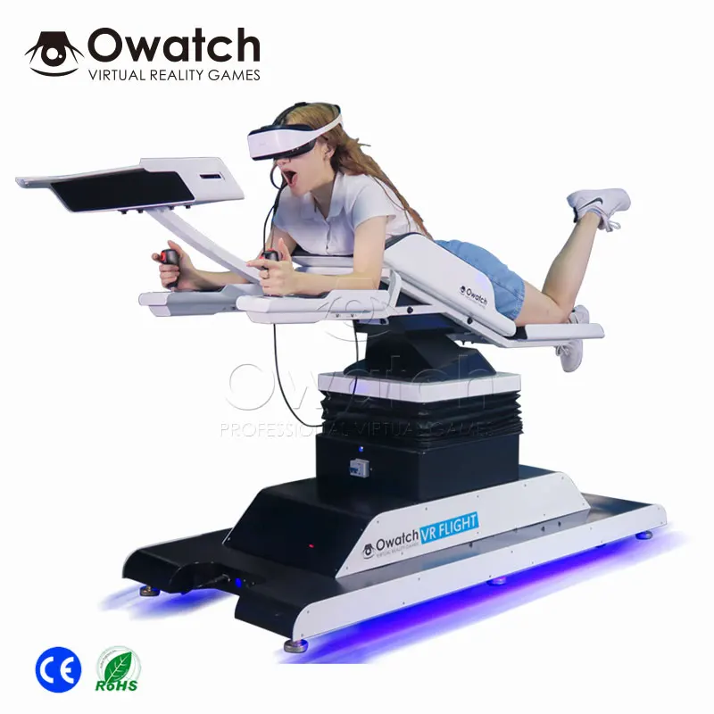 Customized Design VR Full Motion virtual reality 9d Flight Simulator Cockpits For Sale