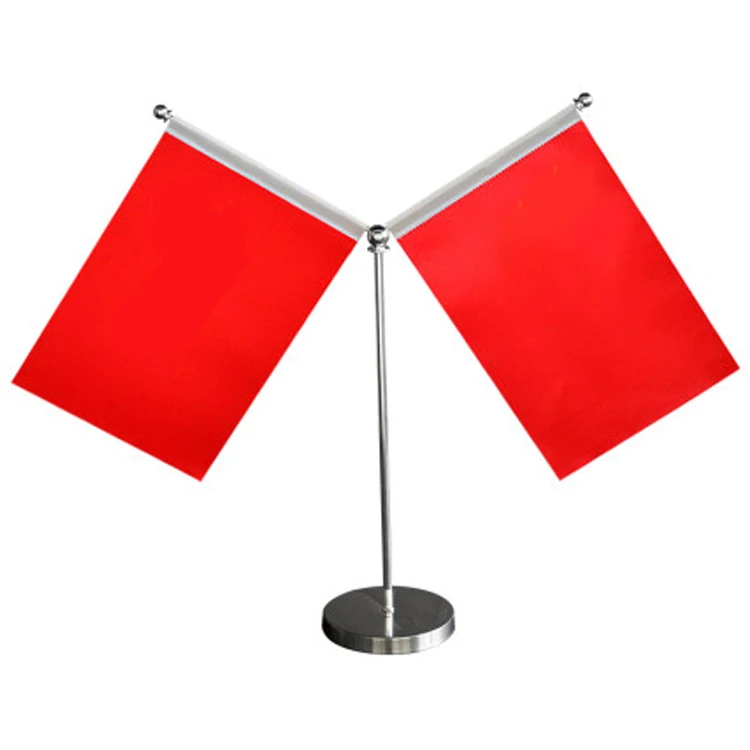 Настольный флаг из полиэстера с подставкой под заказ для украшения стола