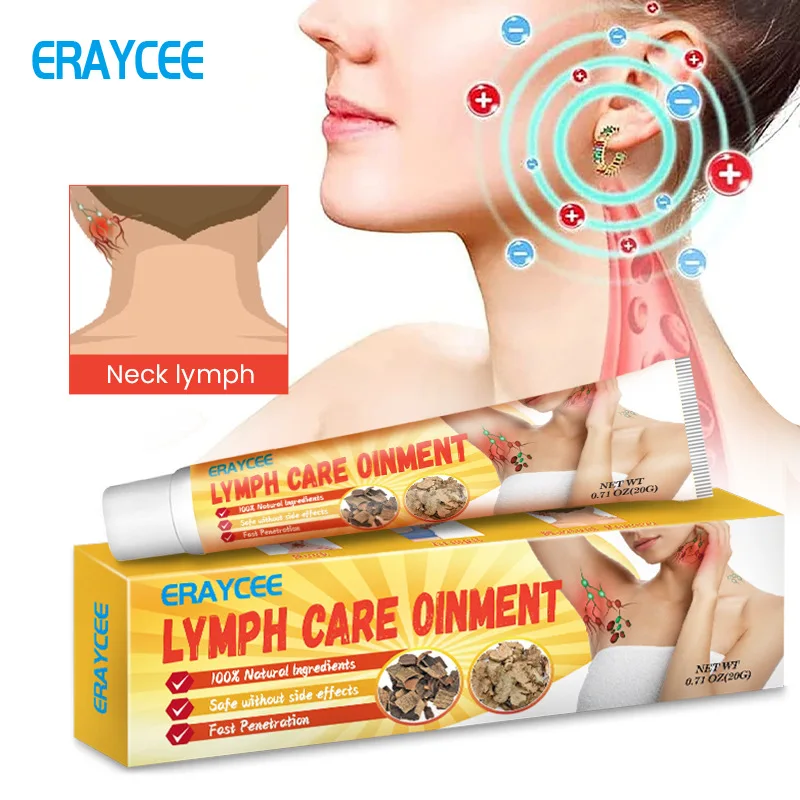 Herbal Lymphatic Drainage Cream Anti-Swelling Lymph Node Treatment Breast Ointment Lymphatic Ointment