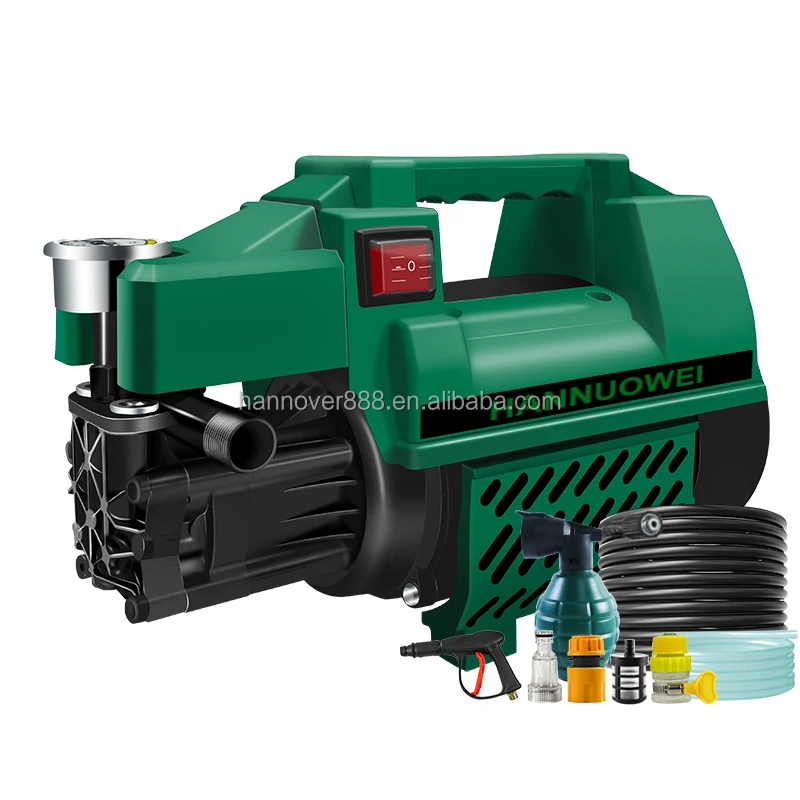 Induction Motor Portable High Pressure Washer Auto Stop Car Washer Machine