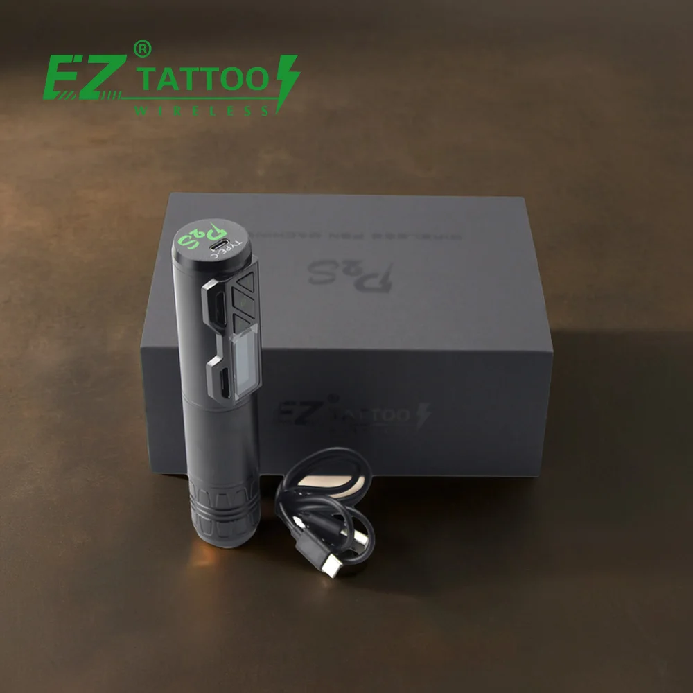 EZ P2S Portex поколения 2S черный 3 5 мм ход беспроводной электрический пистолет для татуировок перманентного макияжа татуировки