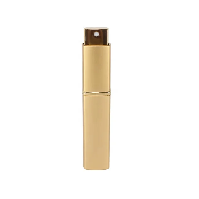 square shape twist perfume atomizers for men