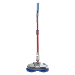Dry and wet wireless electric mop automatic rotary waxing water spray automatic mop