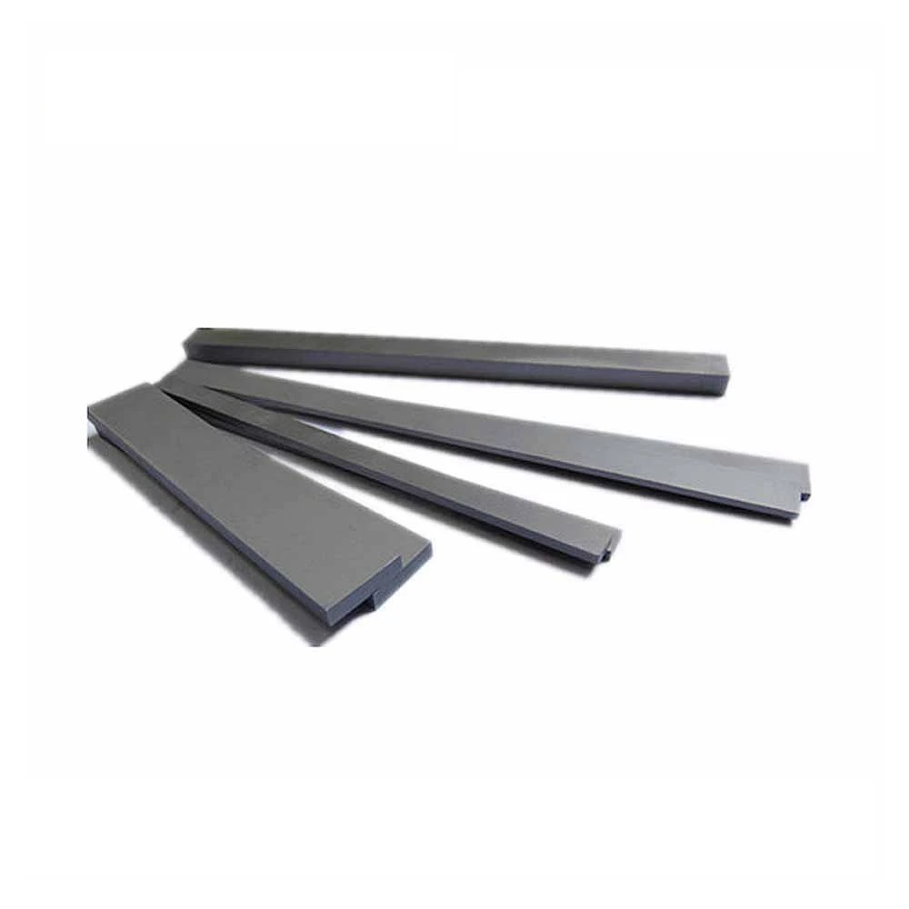 Strong wear resistance tungsten carbide strips/carbide cutter strip/tungsten carbide bars for crushing machine