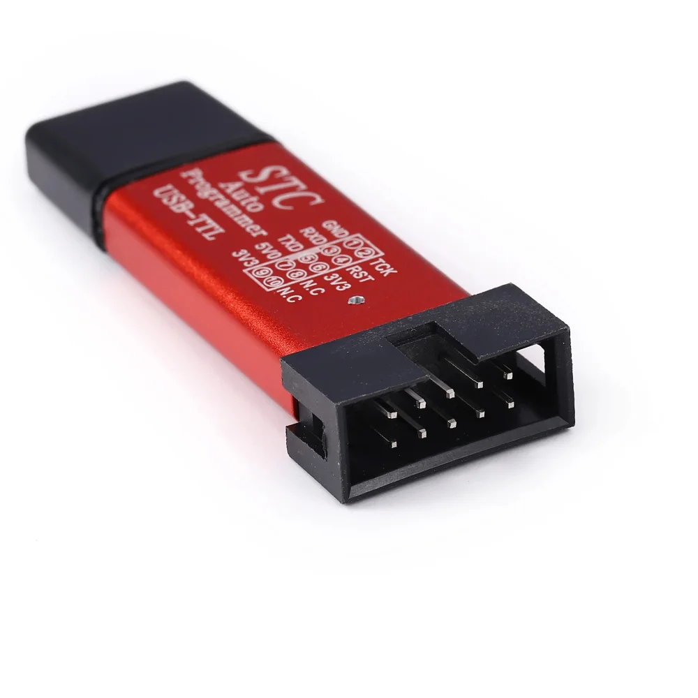 MCU STC 51 Microcontroller Downloader Auto Programmer / 3.3V 5V Universal / Dual Voltage USB to TTL DownLoad Cable