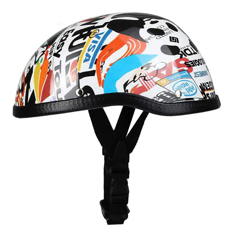 OEM Knight summer helmet electric E-Motorbike Harley retro helmet male half riding helmet