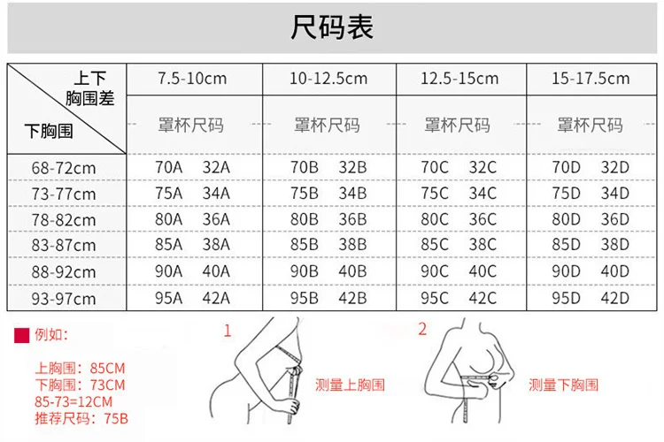 Women Back Closure Plus Size Full Coverage Lace Underwire Push Up Bra