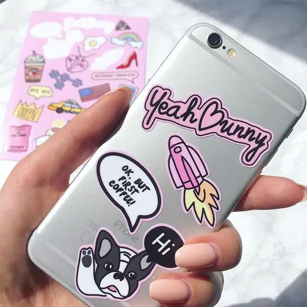 OEM Custom adhesive computer phone Laptop Stickers