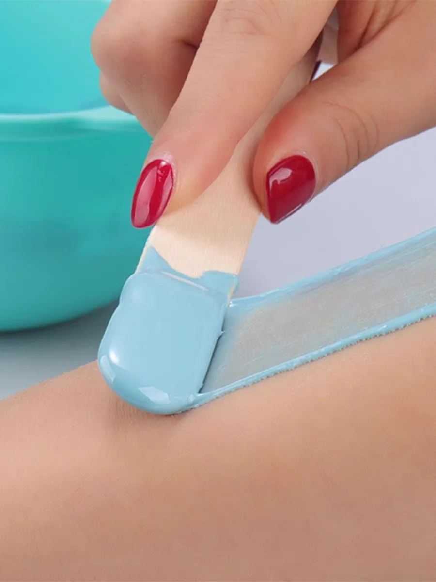 Body Hair Remove Melting Wax 10pcs/bag 100pcs/box Wooden Spatula for Waxing