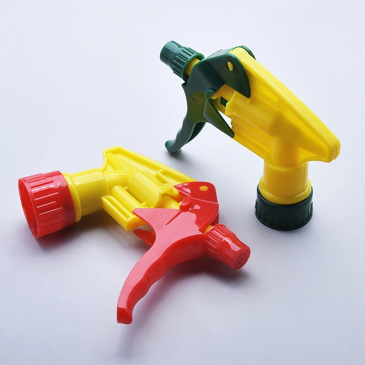 Top quality big trigger sprayers 28/410,chemical resistance plastic garden trigger sprayers