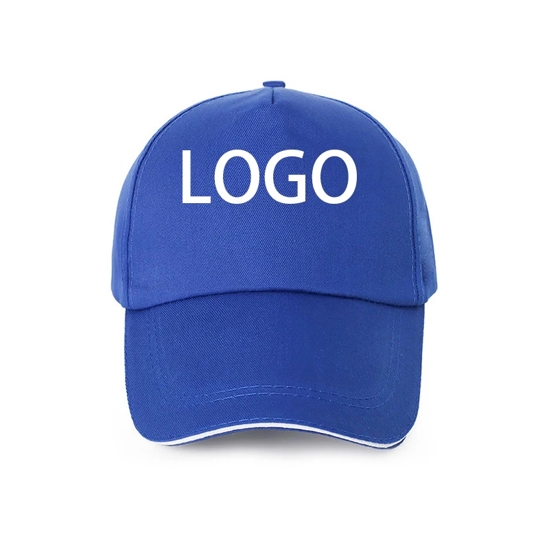 Customized All Cotton Twill Duckbill Baseball Cap Denim 3D Embroidered Logo Casual Sporty Party Tourism Volunteer Fishing