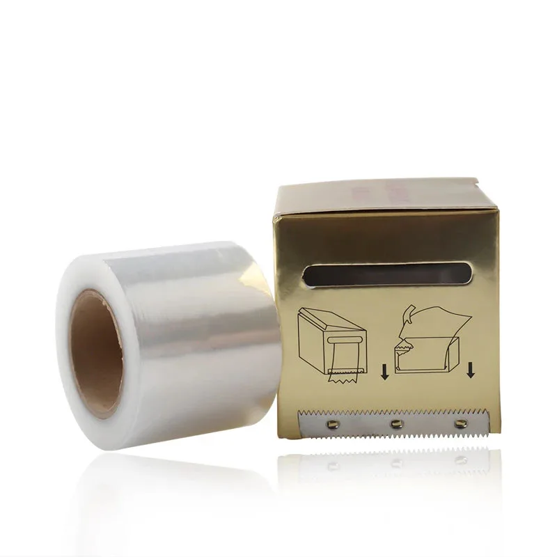 Tattoo Eyebrow Clear Wrap Film Eyebrow Tattoo Accessories Plastic Wrap Cover Preservative Film for Permanent Makeup Tool