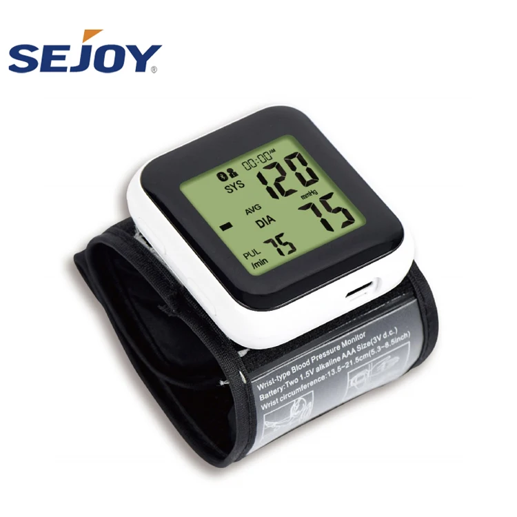Sejoy BP Machine Wrist Blood Pressure Monitor Blood Pressure Machine