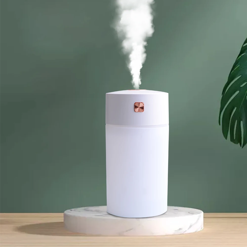 Новинка 2022, Лидер продаж, настольный мини-увлажнитель со светодиодной подсветкой, портативный Радужный увлажнитель воздуха, 300 мл, h2o, нано, холодный туман, красочный увлажнитель