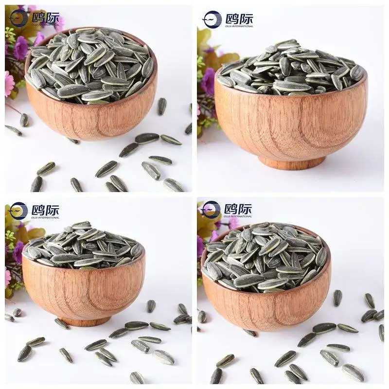 Salty Flavor Roasted Sunflower Seeds Fried Sunflower Seeds Original 100% Natural 25/50kg Pp Woven Bag Packaging Confectionery