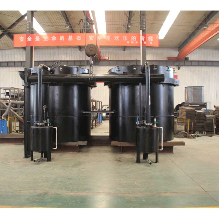 Новый тип энергосберегающей печи горизонтальной карбонизации бревен