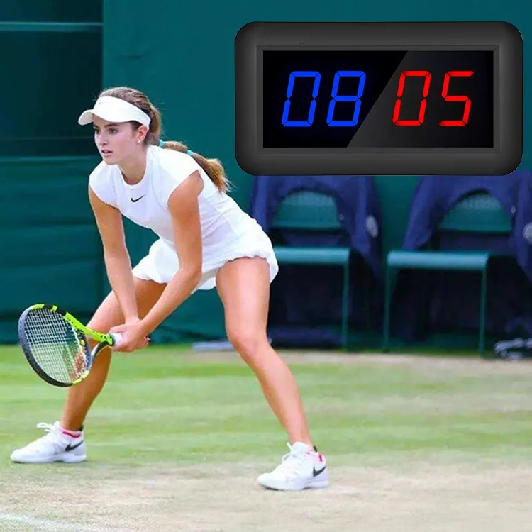 Jhering 1.5 Inch Score Keeping Count down/up Timer Basketball Electronic Digital Football LED Scoreboard