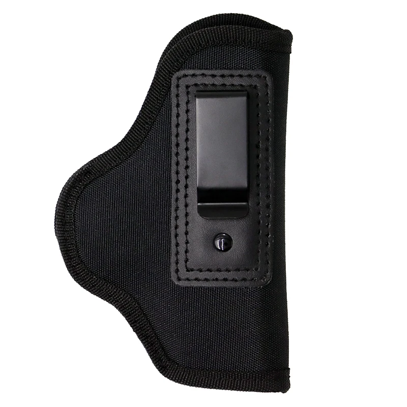 US Best Seller Top Quality Waistband Carry Concealed Nylon Holster With Metal Clip holster for gun tactic belt bag black