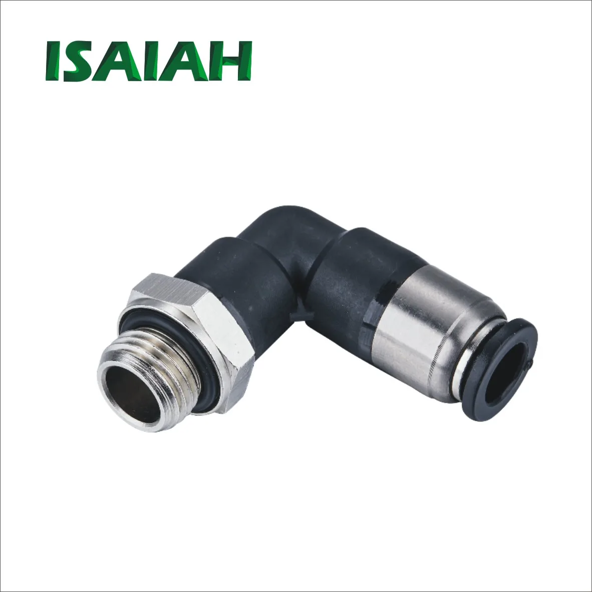 Ningbo Isaiah Wholesale Cheap Price 90 Degree Elbow Pneumatic Parts Stop Valve Fitting