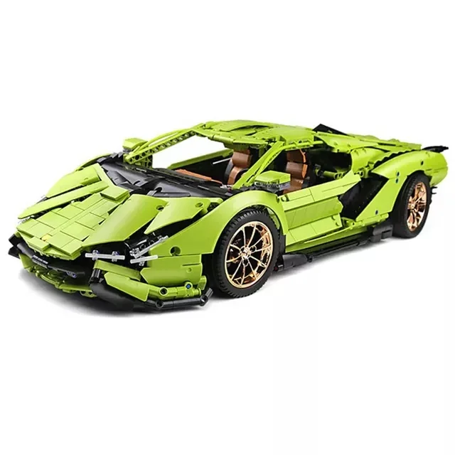 Радиоуправляемая модель гоночного автомобиля Mould King 13056S + D Игрушечная радиоуправляемого суперавтомобиля с дистанционным управлением строительные блоки для подарка на день рождения