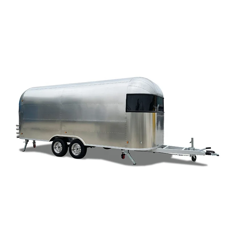 UKUNG 2023 Hot Sale Stainless Steel Airstream food trailer food trailers fully equipped us standards food trailer tacos