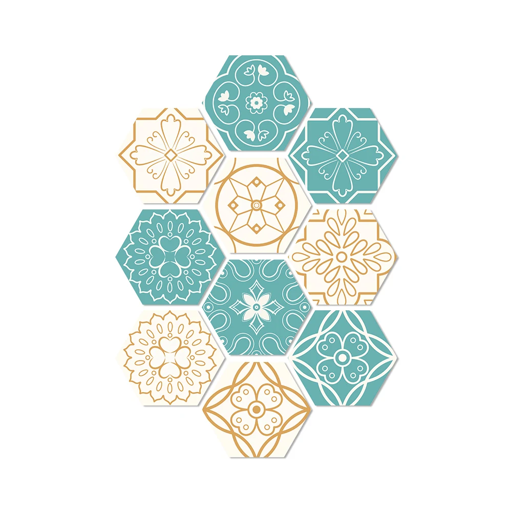 Black Walnut Large Leaf Huali Three-layer Viny Tile Brick Colorful Pvc Vinyl 3d Sticker Floor