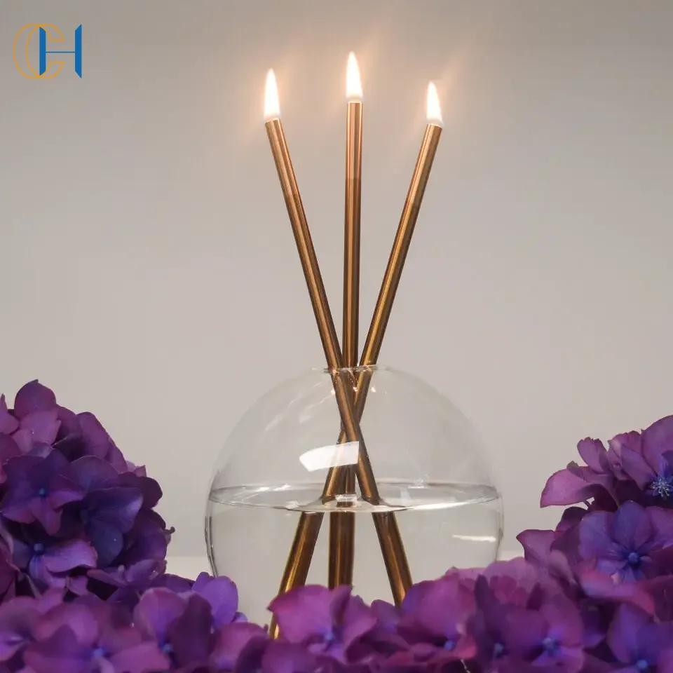 2024 Wholesale Borosilicate Jars Paraffin Lamp Oil Candles Luxury Home Decoration Smokeless Scented Candles