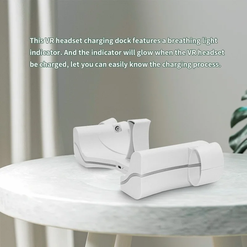 Jingxinrui VR Headset Charging Stand With Fast Charging Type-C Interface For Oculus Quest 2 VR