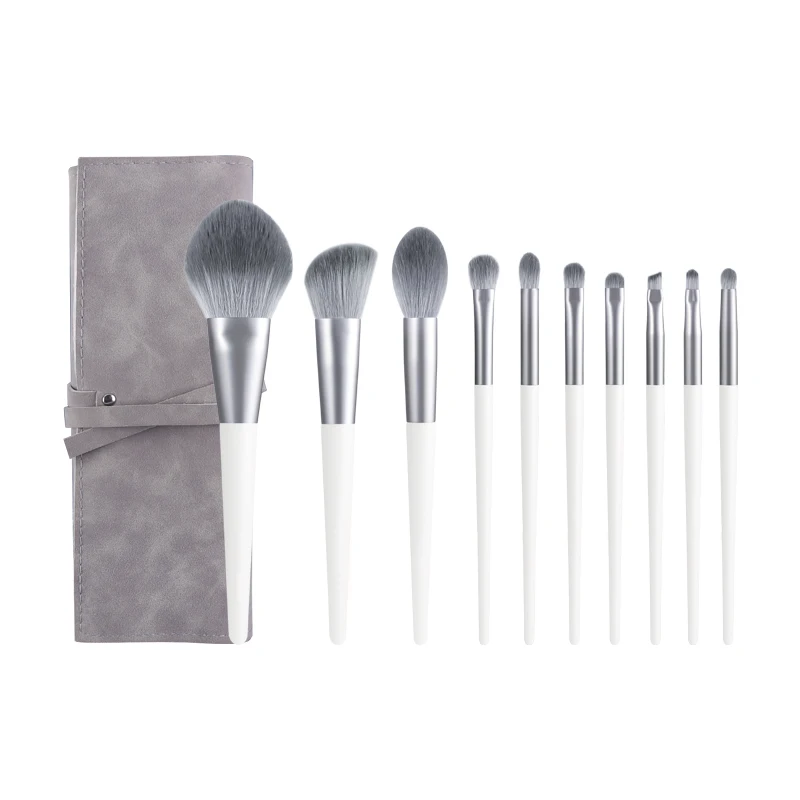 
Professional Wooden Handle Premium Eye Shadow Powder Lip Makeup Makeup Brush Set Beauty Care Makeup Tools 46*33*33cm 0.19kg Wool 