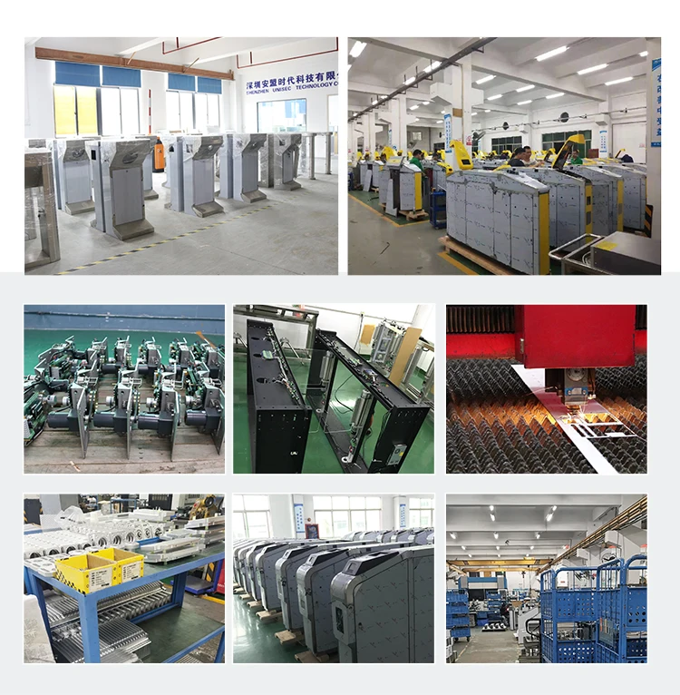 Тюрьма, пешеход, Qr-код доступа, полная высота, безопасный Rfid контроллер, высокоскоростной Однопроходный турникет