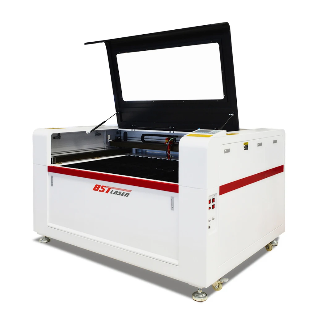 Acrylic Plywood MDF Plastic Leather Fabric Auto Focus 100W 9060 1390 Co2 Laser Cutting Engraver Machine With CCD Camera